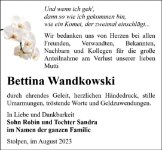 eine Anzeige