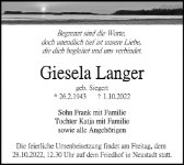 eine Anzeige