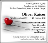 eine Anzeige
